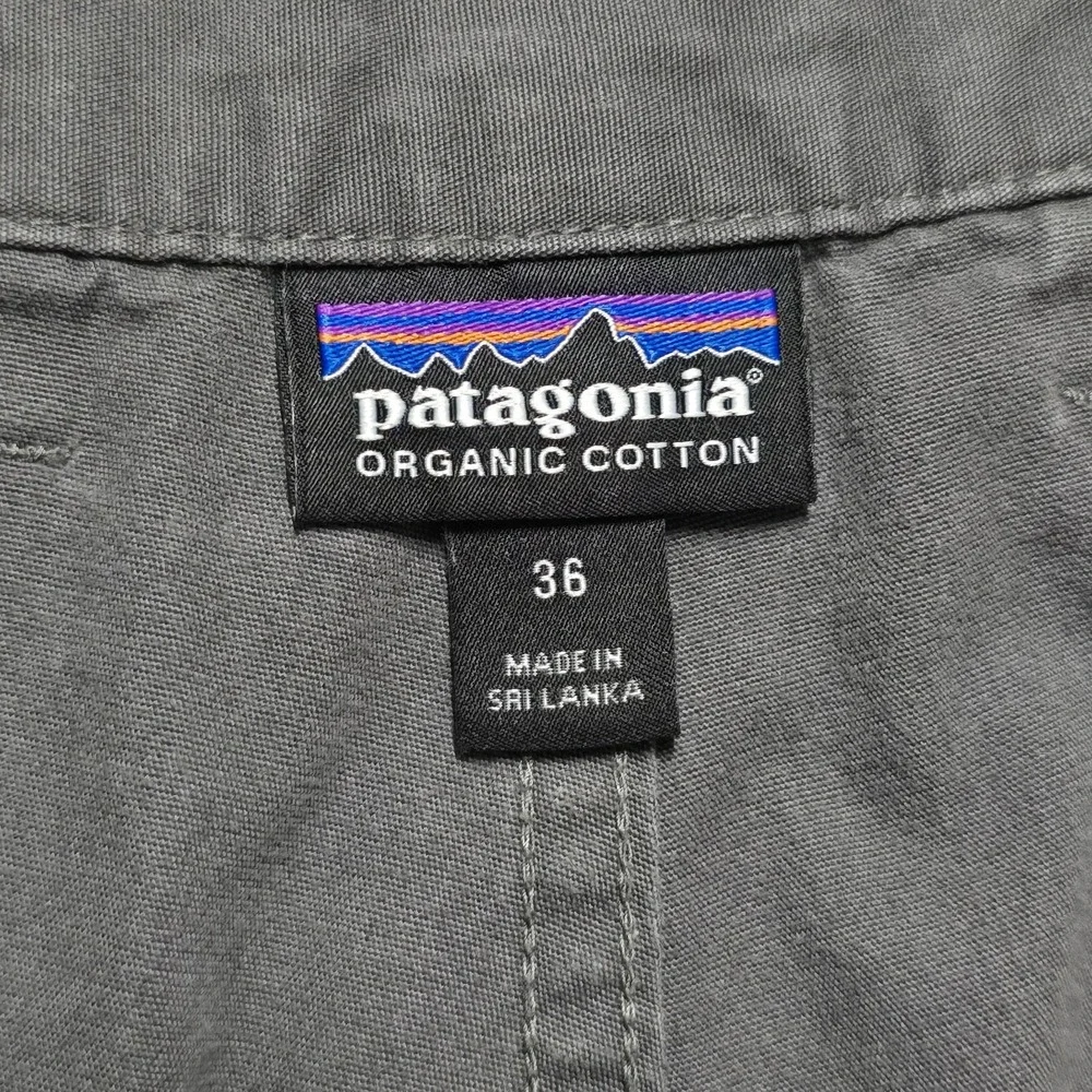 Patagonia All-Wear Organic Cotton Shorts Mens 36 Forge Grey 7" Inseam - Picture 4 of 14